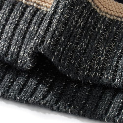 Women Y2K Argyle Striped Pullover Sweater Casual Long Sleeve Round Neck Vintage Preppy Style Pullover Knitwear thumbnail 6
