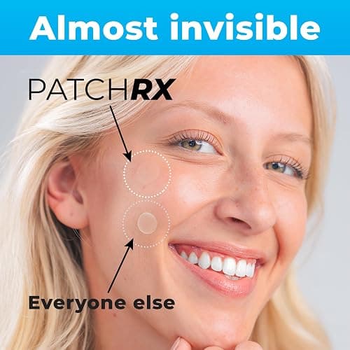 PatchRx Pimple Patches for Face (120 Patches), Hydrocolloid Pimple Patches - Pimple Patch Zit Patch and Pimple Stickers - Hydrocolloid Pimple Dots for Pimples - Zit Patches thumbnail 2