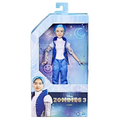 Disney Princess Zombies 3 A-spen Fashion Doll - 12-Inch Doll with Blue Hair, Alien Outfit, Shoes, and Accessories. Toy for Kids Ages 6 and Up thumbnail 4