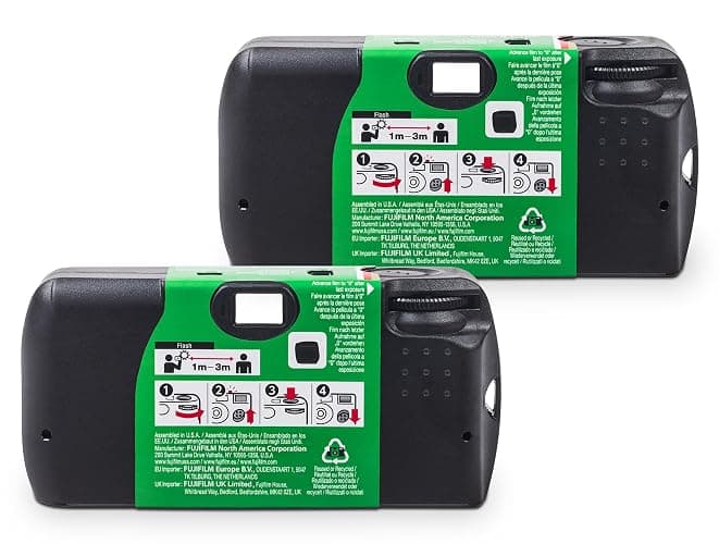 Fujifilm QuickSnap Flash 400 One-Time-Use Camera - 2 Pack thumbnail 6