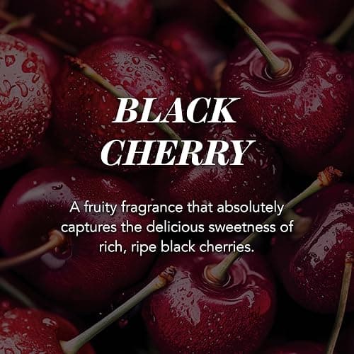 Yankee Candle Scented Candle | Black Cherry Large Jar | Long Burning Candles: up to 150 Hours | Perfect Gifts for Women thumbnail 4