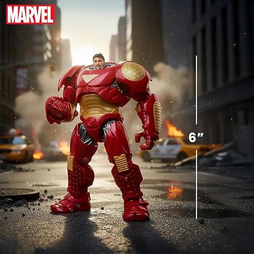 Marvel Legends Series Hulkbuster Comics Action Figure, Red thumbnail 9