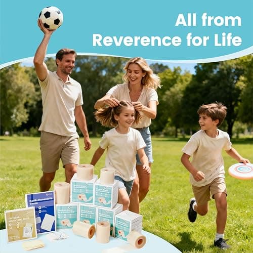 LIFARA Hydrocolloid Roll for Wound Care - Cut-to-Size, Extra Large Hydrocolloid Patch Bandages with Self-Adhesive, Ultra Absorbent, Flexible & Waterproof, First Aid Kit Essential (2in*16ft) thumbnail 9