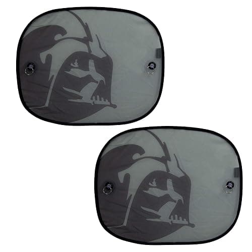 Plasticolor 003746R01 Star Wars Darth Vader 2-Piece Magic Car Truck SUV Spring Side Window Sunshade, 14"x17.5" thumbnail 2