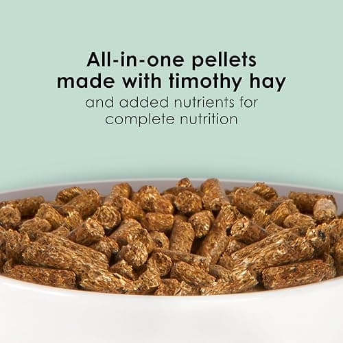 Kaytee Timothy Complete Guinea Pig Food with Timothy Hay, 9.5 Pounds | Supports digestion. Pelleted food for guinea pigs. guinea pig pellets, vitamin C, probiotics thumbnail 2