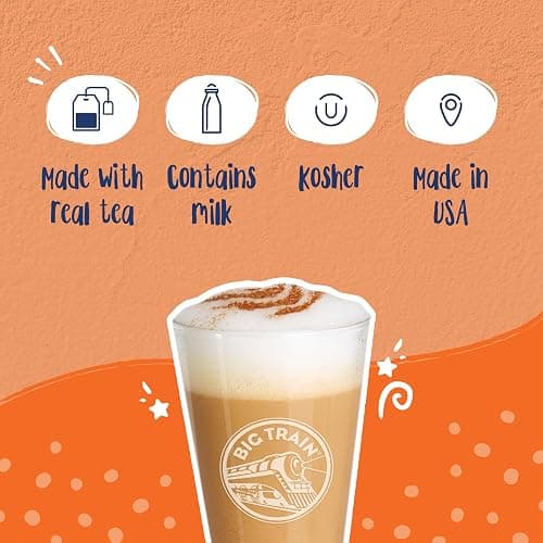 Big Train Spiced Chai Tea Latte Beverage Mix, 1.9 Pound (Pack of 1) thumbnail 8