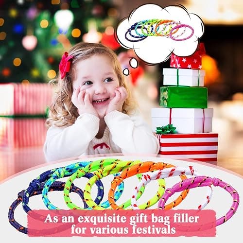 Remerry 168 Pcs Friendship Bracelets Adjustable Woven Rope Bracelets Bulk Graduation Ceremony Prom Class of 2026 Birthday Party Favors & Goodie Bag Stuffers, 8 Assorted Colors(Neon Colors) thumbnail 7