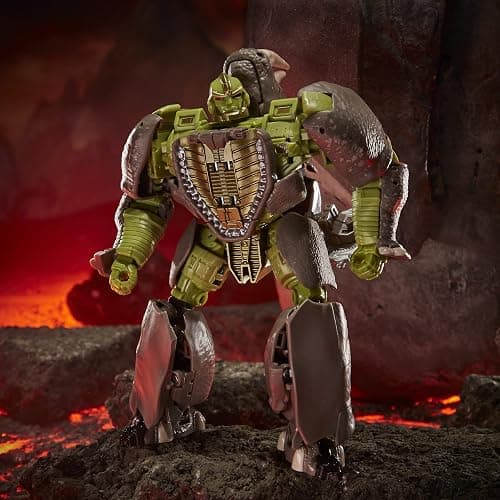 Transformers Toys Generations War for Cybertron: Kingdom Voyager WFC-K27 Rhinox Action Figure - Kids Ages 8 and Up, 7-inch thumbnail 11