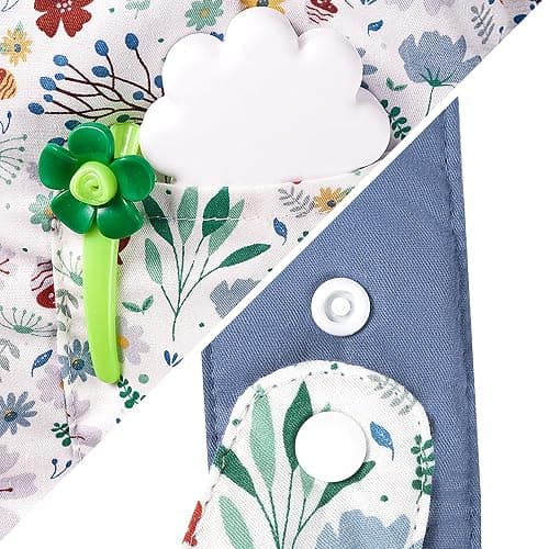 GAGAKU Baby Doll Carrier for Kids Toy Baby Carrier for Dolls Accessories Doll Carriers – Blue (Pinecones) thumbnail 5