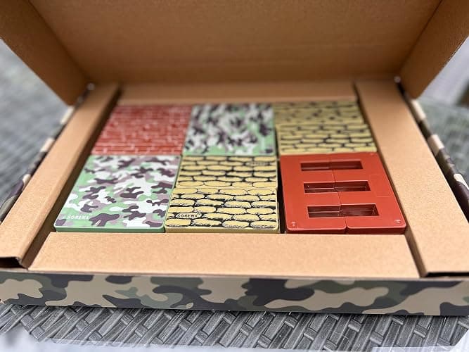 Military Battlefield Base Magnetic Tiles Building Blocks - Army War Themed Playset for Imaginative Military Building and Learning - STEM Education Toy WW1 WW2 - Great Birthday Gift for Boys thumbnail 7