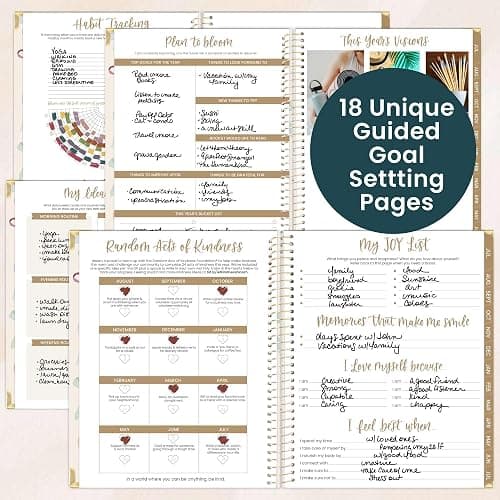 bloom daily planners HARDCOVER Planner 2026-2027 (8.5" x 11") Academic Year (July 2026 - July 2027) - 13 Months Task Goal Planner for Women - Monthly & Weekly Agenda Book - Bows thumbnail 4