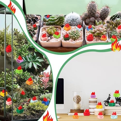 Simgoing 100 Pcs Mini Resin Dumpster Figurines Bulk, Bright Colors | Mini Resin Trash Shape, Dumpster Desk Accessories, Tiny Figurines to Hide, Employee Appreciation Gifts for Coworker Teacher thumbnail 5