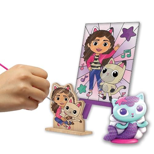 Tara Toys Gabby's Dollhouse 5-in-1 Creativity Tub Multi-Activity Art Kit for Kids with Coloring, Stamps, Stickers, and Fun Craft Materials Great Gift for Girls Ages 3+ | Includes stamps, stickers, and coloring tools. Official DreamWorks product boosts imagination and artistic expression thumbnail 2