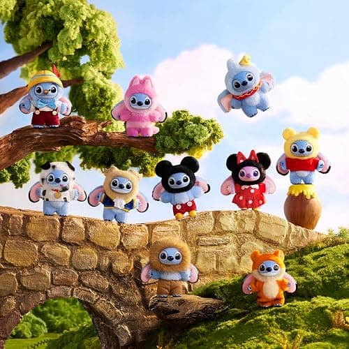 POP MART Stitch Adventure Series, Blind Box Keychain – Vinyl Plush, Bag Charm, Collectible Holiday Birthday for Kids Adults, Single Box thumbnail 7