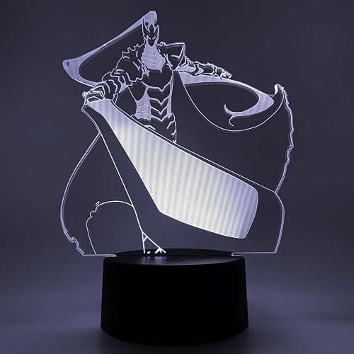 Otaku Lamps Shadow Igris Solo Leveling – Anime Lamp Figure Night Light, 16 Color RGB LED – 3D Anime Room Décor Gift for Otaku thumbnail 4