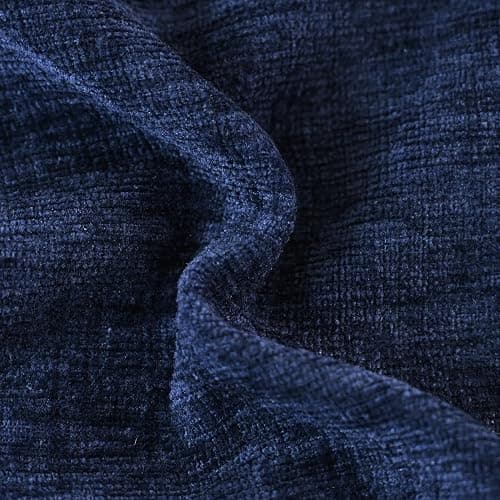CaliTime Decorative Couch Throw Pillow Covers 18 X 18 Inches Navy Blue | Pack of 2, Cozy Chenille Cushion Cases for Sofa Bed Living Room Farmhouse Home thumbnail 2