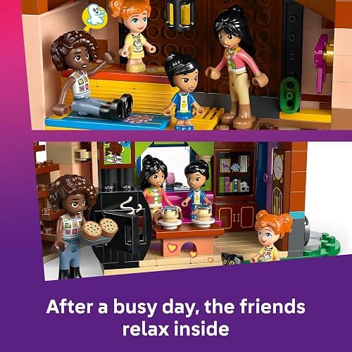 LEGO Friends Pony Ranch & Stable Toy - incl. 3 Horse Animal Figures, 4 Mini Dolls and a Cat, plus fun Accessories - Creative Gift for 7+ Year Old Girls - 42654 thumbnail 7