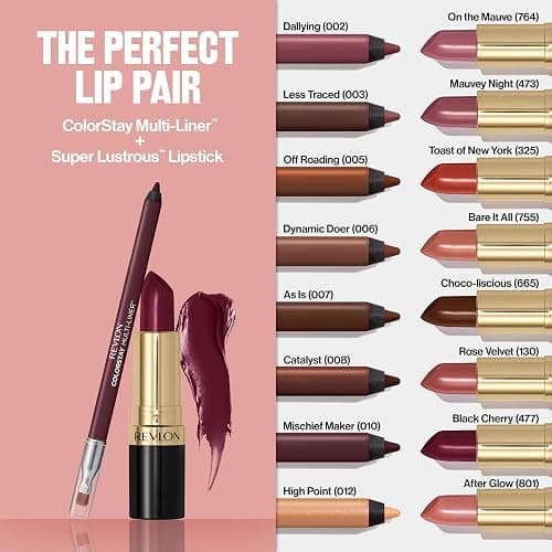 Revlon ColorStay Multi-Liner, Creamy Formula, Multiuse For Lips, Eyes & Face, Stocking Stuffer for Women, 008 Catalyst thumbnail 14