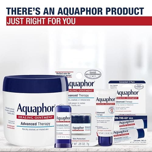 Aquaphor Healing Balm Stick, Skin Protectant with Avocado Oil and Shea Butter, Holiday Gifts for Self Care, 0.65 Oz Stick thumbnail 11