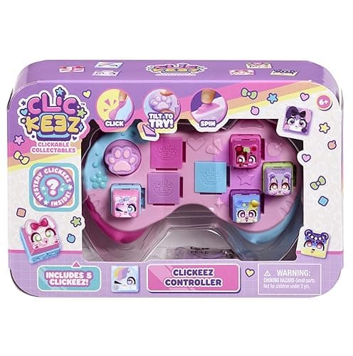 Clickeez Controller | Collectible Character Keyboard Keys Click and Clack | Ages 6+