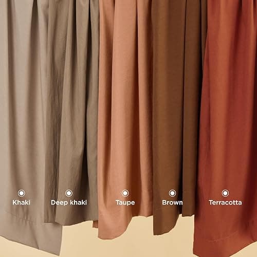 Bedsure Terracotta Duvet Cover King Size - 3 Pieces Prewashed Cotton-Like Extra Soft Bedding Set, Includes 1 Duvet Cover 104x90 Inches with Zipper Closure & 2 Pillow Shams, Comforter Not Included thumbnail 7