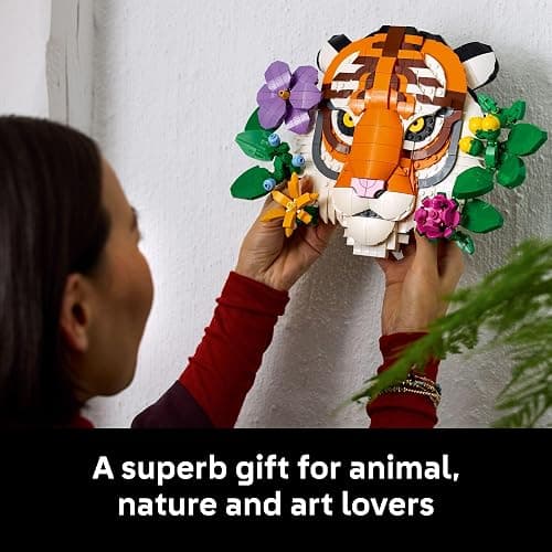 LEGO Art The Fauna Collection – Tiger, Building Set for Adults 18+ - New Home or Housewarming Gift Idea - Collectible DIY Kit for Men and Women Who Enjoy Arts and Crafts - 31217 thumbnail 6