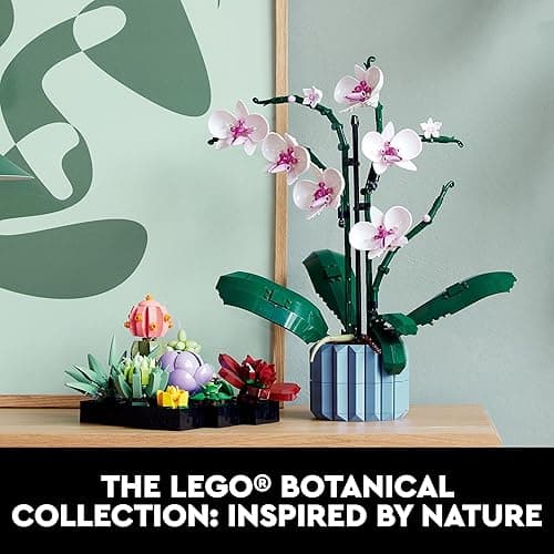 LEGO Botanicals Succulents - Artificial Indoor Plant Building Set for Home, Kitchen, Desk Decor Adults Ages 18+ - Gift for Birthdays - 10309 thumbnail 6