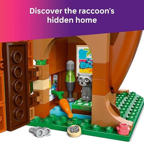 LEGO Friends Friendship Tree House Hangout - Building Toy Playset for Kids, Girls and Boys, Ages 8+ - Pretend Play Gift Idea for Birthdays - with 4 Minidolls and 2 Animal Figures - 42652 thumbnail 4
