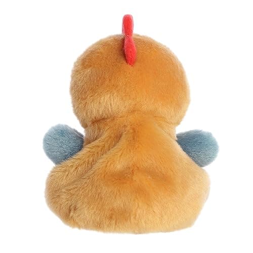 Aurora® Adorable Palm Pals™ Red Rooster™ Stuffed Animal - Fun Collectible Plush for Kids and Adult Collectors - Perfect for Decorating Rooms and Birthday Gifts - Brown 4.5 Inches thumbnail 4