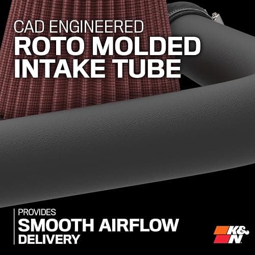 K&N Cold Air Intake Kit: Increase Acceleration & Engine Growl, Guaranteed to Increase Horsepower up to 13HP: Compatible with 1.6L, L4, 2012-2018 MERCEDES BENZ (CLA250, A160, A180, A200, A220)57S-6200 thumbnail 5