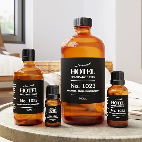 AirScent Hotel Diffuser Oil No. 1023 Inspired by The Baccarat Hotel Scent - Love Affair Fragrance Oil for Ultrasonic and Waterless Diffusers and Crafting - 10 mL, 0.34 fl oz Glass Bottle with Dropper thumbnail 5