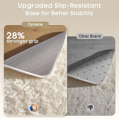 Ophanie 4x6 Cream White Rug thumbnail 4