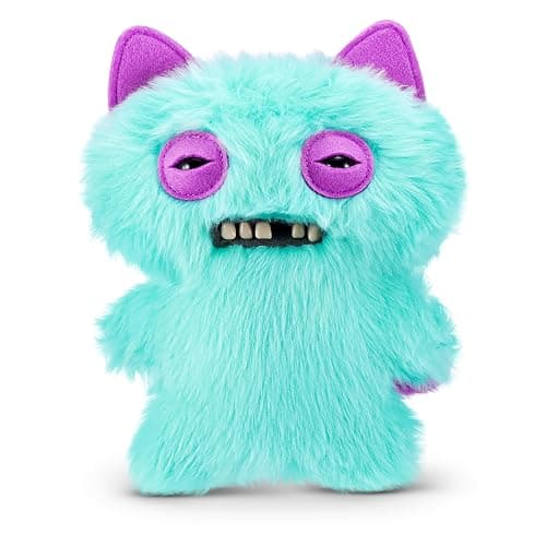 Fuggler Butt Ugly Pets 9-inch Series 1 by ZURU, Funny Ugly Monster Plush Toy (Yawper Cat, Mr Buttons Rabbit) thumbnail 6