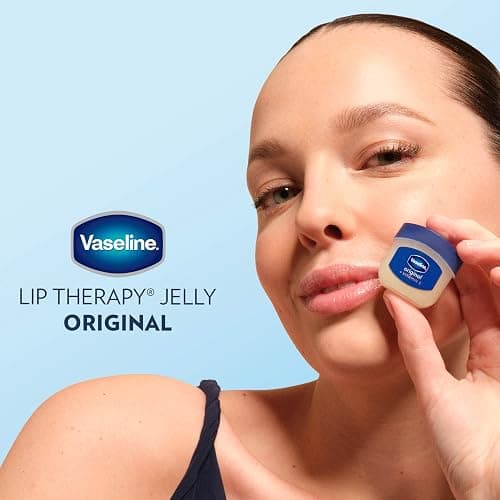 Vaseline Lip Therapy 2 Pack Original Mini For Dry, Chapped Lips Hydrating Lip Balm 0.5 oz thumbnail 6