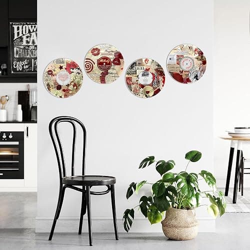 TracyArt Hippie Decor, Posters for Room Aesthetic - Y2K Decorations, Record Decor, 4 Pcs 12" thumbnail 2