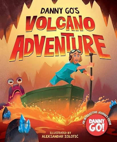 Danny Go's Volcano Adventure: A Picture Book - Image 1