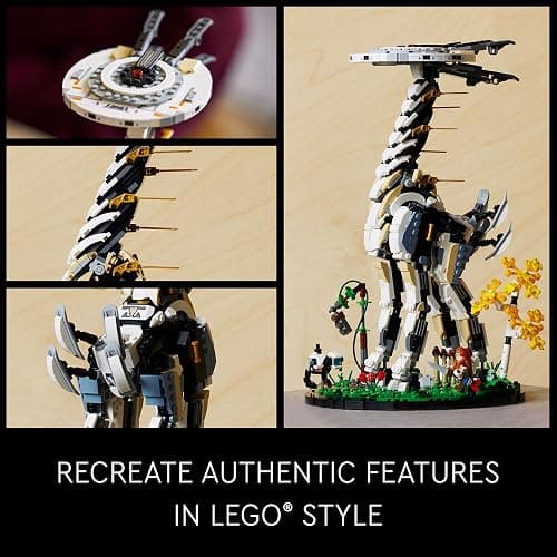 LEGO Horizon Forbidden West: Tallneck 76989 Building Set - Aloy Minifigure & Watcher Figure, Featuring Minifigure Accessories from The Game, Collectible Gift Idea for Teens, Adults, Men, Women thumbnail 3