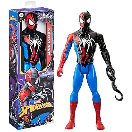 Marvel Spider-Man VenomVersus Titan Hero Series Spider-Man Action Figure, 12-Inch (30 cm) Super Hero Action Figures & Toys for Kids Ages 4+ thumbnail 3