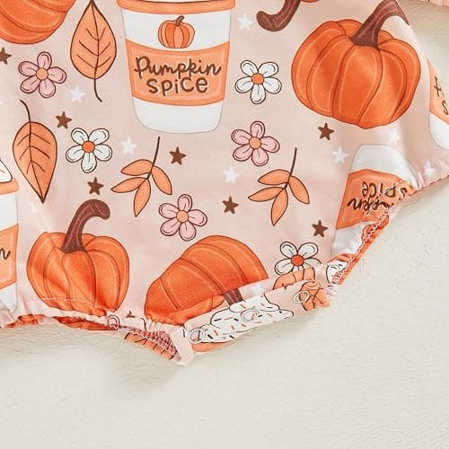 BemeyourBBs Newborn Baby Boy Girl Fall Winter Clothes Long Sleeve Bubble Sweatshirt Romper Cute Infant One Piece Outfit thumbnail 6