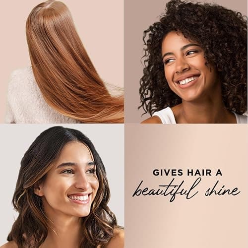 Hair Food Coconut & Argan Oil Heat Protectant Leave-In Spray for All Hair Types, 450°F Heat Protection, Sulfate-Free, Paraben-Free, Dye-Free, Alcohol-Free, Adds Shine, 6.4 Fl Oz thumbnail 3