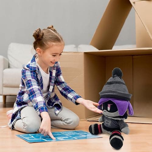 Adenzai: Plush v Toys Plush Doll Cartoon for Fans, Stuffed Doll Gifts Kids Choice Birthday Presents for Kids (Uzi) Cute Halloween Plush Toy thumbnail 2