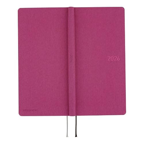Hobonichi Techo 2026 Weeks – Colors: Peony Purple (English, Tall & Slim, January Start) thumbnail 4