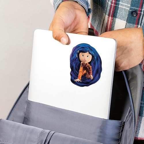 Coraline White Vinyl Die-Cut Decal - 4 Color thumbnail 2