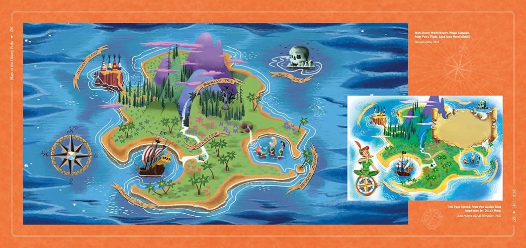 Maps of the Disney Parks: Charting 60 Years from California to Shanghai (Disney Editions Deluxe) thumbnail 23