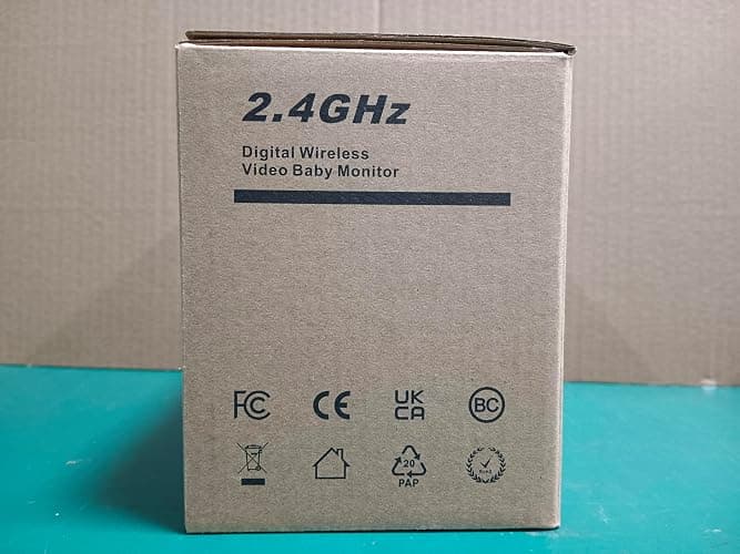 HelloBaby Baby Monitor,29-Hour Battery Life,Upgrade Baby Monitor with Camera and Night Vision,No Wifi,355°/120° Remote Pan Tilt Camera 2x Zoom, ECO Mode,2-way talk,Up to 1000ft,Temperature - HB6240 thumbnail 15