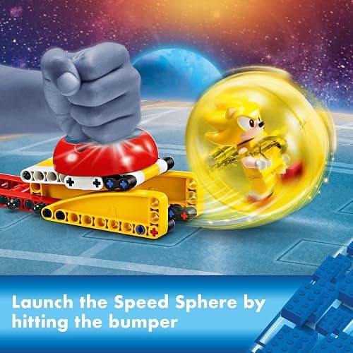 LEGO Sonic The Hedgehog: Super Sonic vs. Egg Drillster Gaming Toy with Shadow and Dr. Eggman, Toy Building Set for Boys and Girls Ages 8 and Up, 76999 thumbnail 7