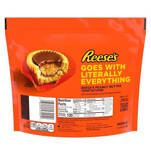REESE'S Miniatures Milk Chocolate Peanut Butter Cups, Candy Family Pack, 17.6 oz thumbnail 2