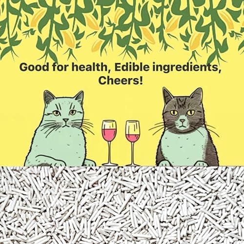 Beans Royale 2pcs Pack (6L x 2) Tofu Cat Litter, Biodegradable, Clumping Kitty Litter, Flushable,Pea Fiber,Dust Free, Odor Control, Low Tracking, Lightweight thumbnail 6