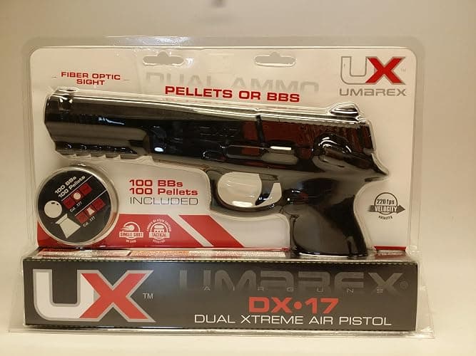 Umarex DX17 .177 Caliber BB Gun Air Pistol - Includes 200 Steel BBS thumbnail 9