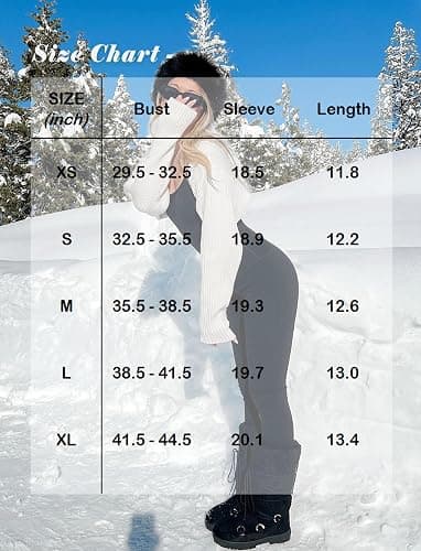 OZICERD Chunky Knit Bolero Shrug Cardigan Sweater for Women Fall Open Front Long Arm Sleeve Cropped Cardigan Y2k Loose Sueter thumbnail 7